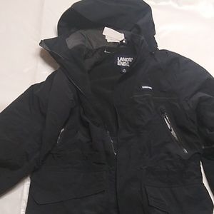 Land's End men's medium winter coat